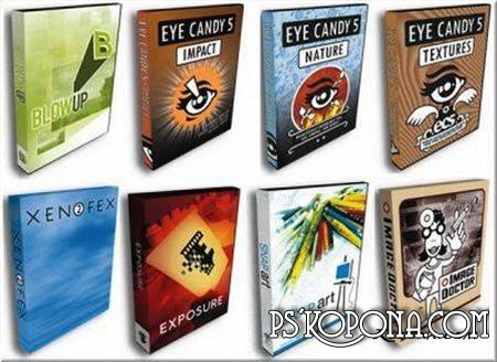 Alien Skin Eye Candy 5.1 Impact Retail for Adobe Photoshop