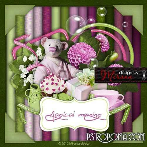 Scrap kit Magical Morning