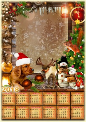 2018 Calendar ( PSD | PNG ) Download 2018 Calendar ( PSD | PNG ) Download