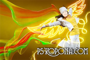 Template for photoshop - Fly to win Template for photoshop - Fly to win