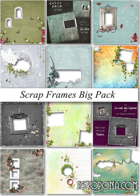 Scrap Frames Big Pack