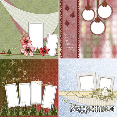 Scrap-frame "Merry Christmas vol2 "