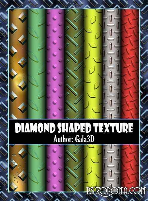 Diamond Shaped texture.