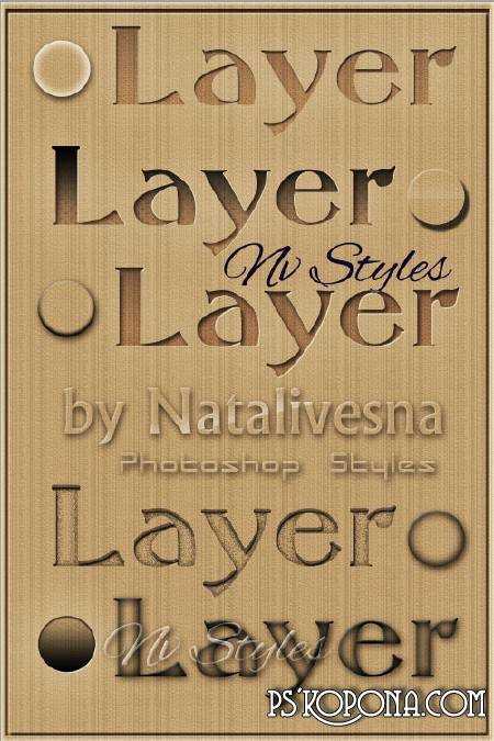 Nv styles layer for Photoshop