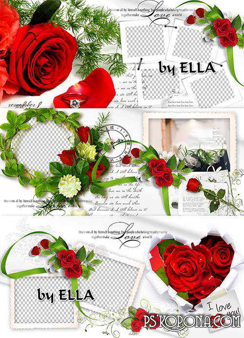 Romantic photobook psd template-The world in which only Me and You Romantic photobook psd template-The world in which only Me and You