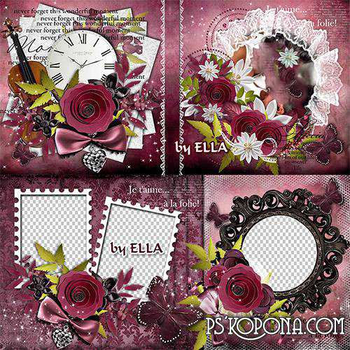Romantic photobook psd template-The connection of two hearts Romantic photobook psd template-The connection of two hearts