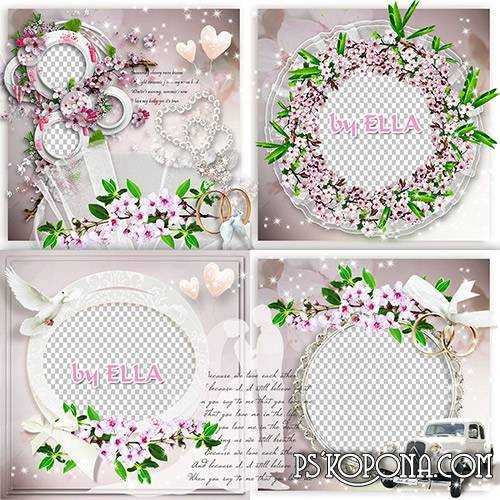 Wedding Photobook template-Our Spring Wedding Photobook template-Our Spring