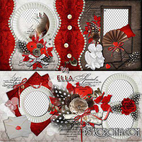 Vintage Photobook template psd for lovers-Stop time Vintage Photobook template psd for lovers-Stop time