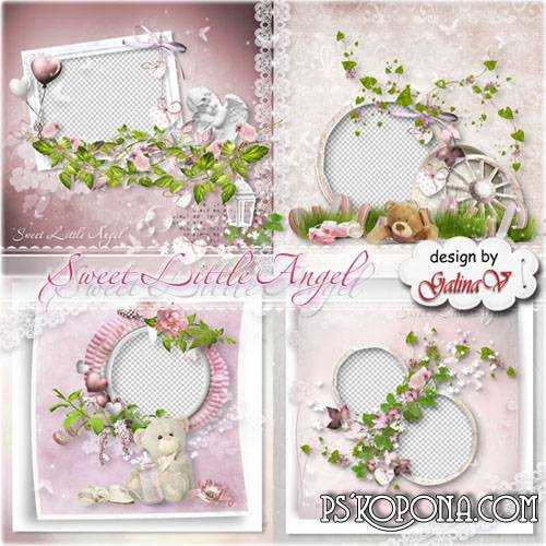 Photoalbum for New Born Baby Girl - Sweet Little Angel Photoalbum for New Born Baby Girl - Sweet Little Angel