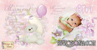 photo Album for girls My first year of life photo Album for girls My first year of life
