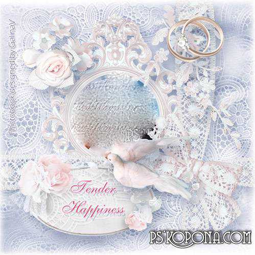 Wedding Photobook template psd - Tender Happiness Wedding Photobook template psd - Tender Happiness