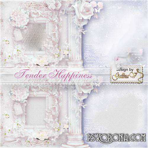 Wedding Photobook template psd - Tender Happiness Wedding Photobook template psd - Tender Happiness