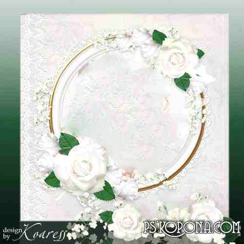 Wedding photobook template psd - Sea of white roses in a wedding bouquet Wedding photobook template psd - Sea of white roses in a wedding bouquet