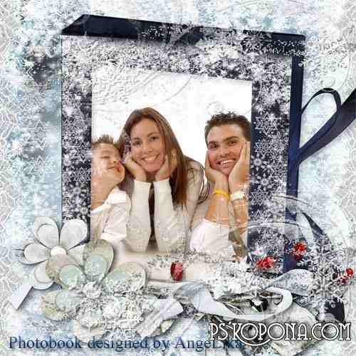 Photobook template psd for All Family - Winter's Tale in Wood Photobook template psd for All Family - Winter's Tale in Wood