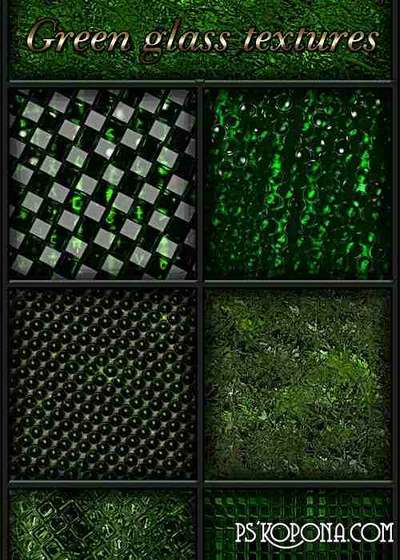 Green glass textures ( free textures, free download )