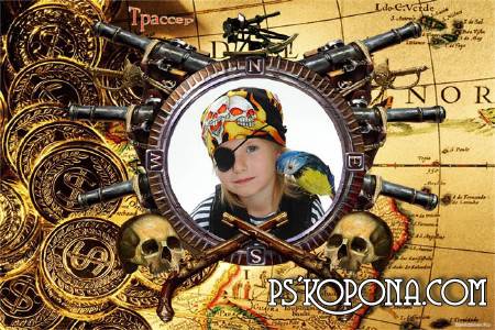 Children frame free download - Treasure of Captain Flint Children frame free download - Treasure of Captain Flint