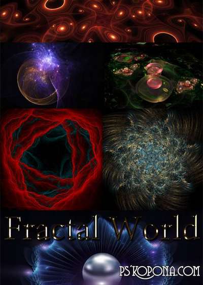 Fractal World - 10 Fractals png images download