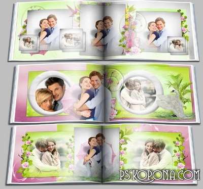 Photobook template psd - Thee I am ready to wait for eternity Photobook template psd - Thee I am ready to wait for eternity