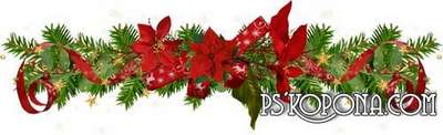 Flowers png of Christmas - Christmas png decorations on a transparent background Flowers png of Christmas - Christmas png decorations on a transparent background