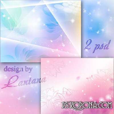 Multilayer backgrounds - Spring air Multilayer backgrounds - Spring air