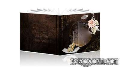 romantic photobook template psd wedding flowers wedding book cover template