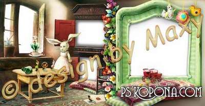 Photo frames - photobook template psd - My little flowers Photo frames - photobook template psd - My little flowers