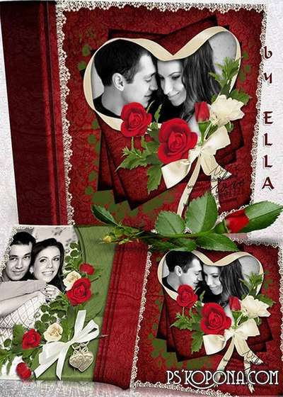 Romantic photo book template-Disband rose, flower and love confessions Romantic photo book template-Disband rose, flower and love confessions
