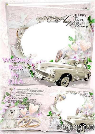 Wedding Photobook template-Our Spring Wedding Photobook template-Our Spring
