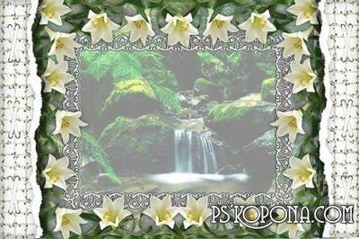 Framework for a photo-wedding album template Framework for a photo-wedding album template