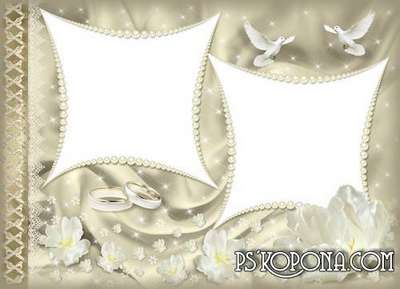 Frame for Photoshop - wedding album template - Old Gold 2. Frame for Photoshop - wedding album template - Old Gold 2.