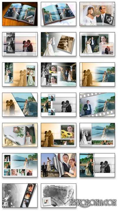 SPC international Photo Album Templates - Wedding SPC international Photo Album Templates - Wedding