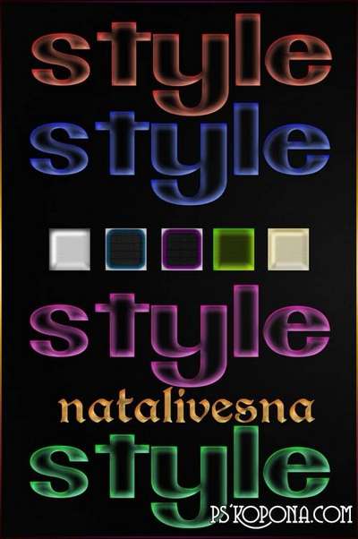 Transparent styles – Neon