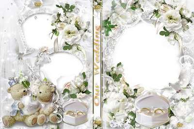 Free Wedding DVD cover template and blowing on a disk with white flowers Free Wedding DVD cover template and blowing on a disk with white flowers