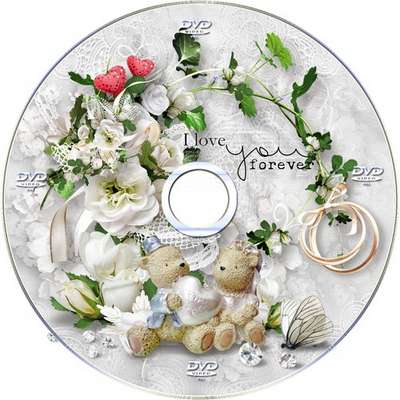 Free Wedding set of DVD cover templates and blowing on the disc- Eternal Love Free Wedding set of DVD cover templates and blowing on the disc- Eternal Love