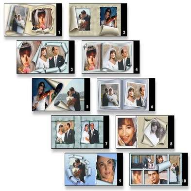 Templates for a wedding album template from SPC international Vol.3 Templates for a wedding album template from SPC international Vol.3