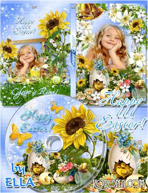 Easter set of covers and blowing on a DVD - Meet the Easter Bright!