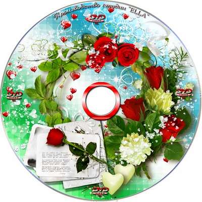 Beautiful romantic collection for Valentine's Day - blowing and cover DVD - Poems of Love
