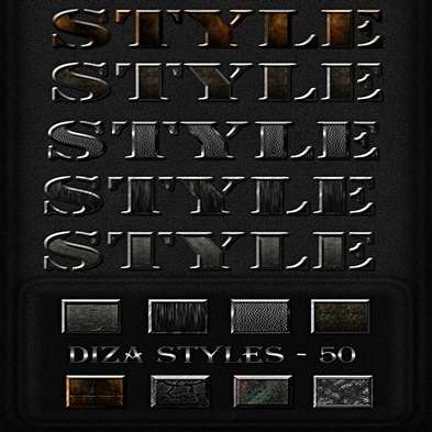 Dark Photoshop Styles - 50