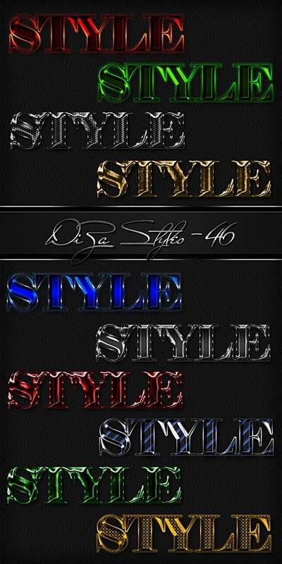 Text color Photoshop Styles by DiZa - 46