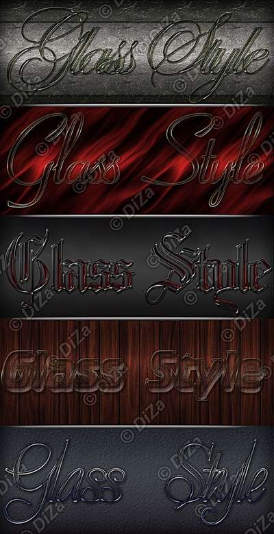 Glass Styles for Photoshop - 5