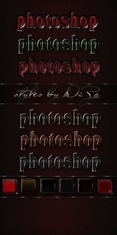 Text photoshop styles - 48