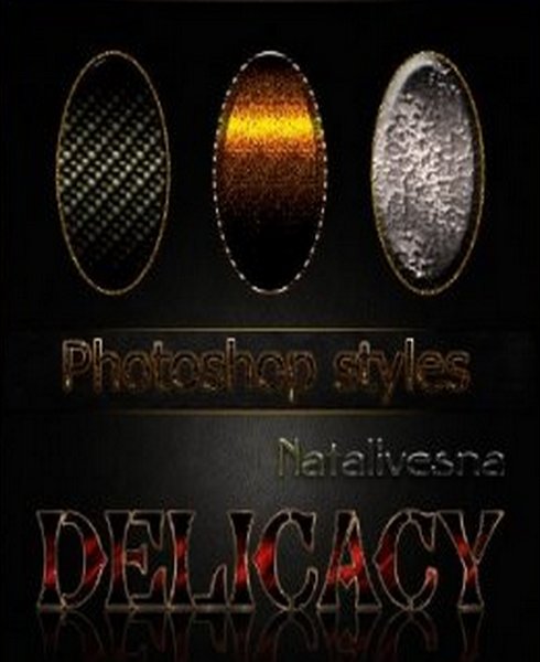 Photoshop styles - Delicacy