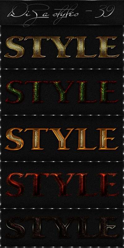Text photoshop styles by DiZa - 39