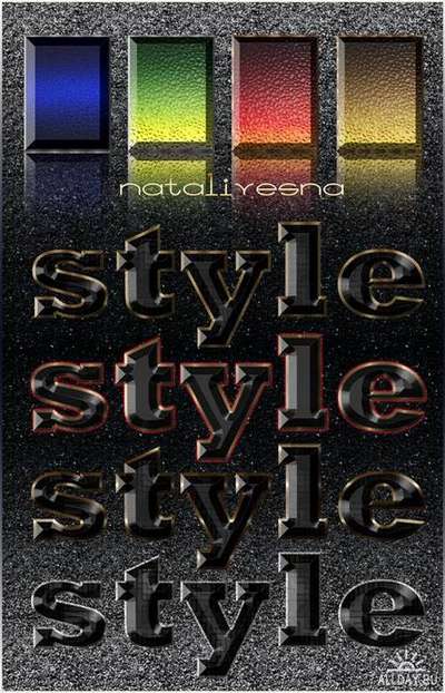 Dark text photoshop styles 18