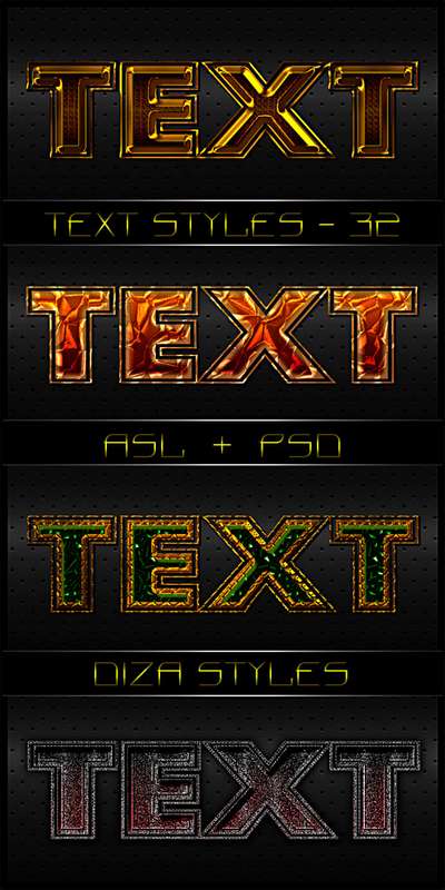 Text photoshop styles by DiZa - 32