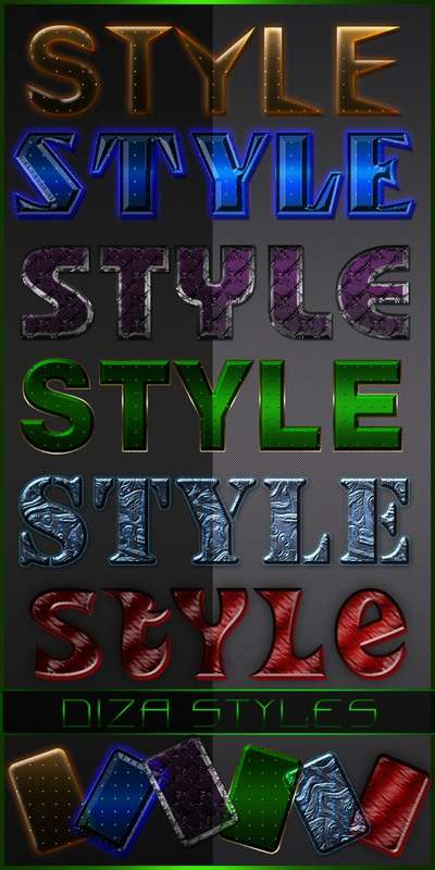 Original transparent photoshop styles