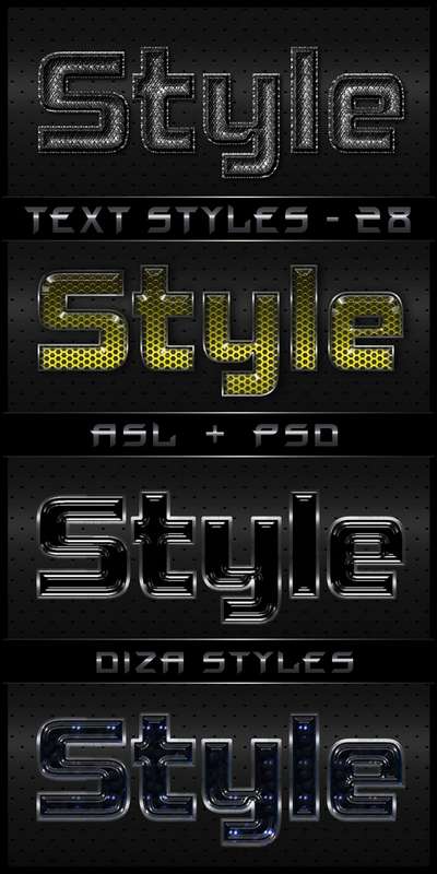 Text photoshop styles by DiZa - 28