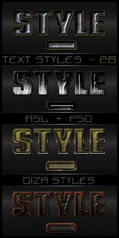 Text photoshop styles by DiZa - 29