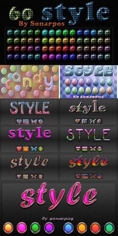 Color photoshop styles by Sonarpos Color photoshop styles by Sonarpos