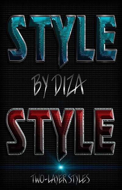 Text photoshop styles - 18